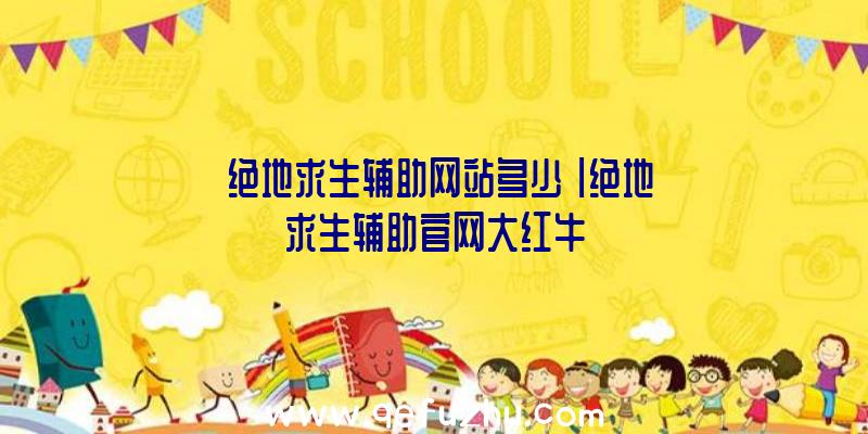 「绝地求生辅助网站多少」|绝地求生辅助官网大红牛